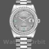 Replica Rolex Day Date 118346 Rhodium Grey Dial 36mm Unisex Replica Uhr, Replika Uhren, Edle Materialien
