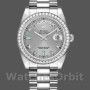 Replica Rolex Day Date 118346 Rhodium Grey Dial 36mm Unisex Replica Uhr