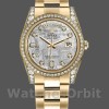 Replica Rolex Day-Date 118388 Diamond Bezel Meteorite Dial 36MM Unisex Replica Uhr Hochwertige Nachbildung