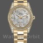 Replica Rolex Day-Date 118388 Diamond Bezel Meteorite Dial 36MM Unisex Replica Uhr