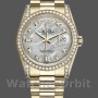 Replica Rolex Day-Date 118388 Gelbgold Diamant Meteorit Zifferblatt 36MM Unisex Replica Uhr