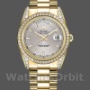 Replica Rolex Day-Date 118388 Gelbgold Silber Index Zifferblatt 36MM Unisex Replica Uhr, Exakte Nachbildung, Hochwertige Nachbildung