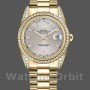 Replica Rolex Day-Date 118388 Gelbgold Silber Index Zifferblatt 36MM Unisex Replica Uhr