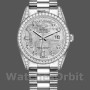 Replica Rolex Day-Date 118389 Meteorite Grey Dial 36MM Unisex Replica Uhr