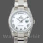 Replica Rolex Day-Date 118389 Weißes römisches Zifferblatt 36MM Unisex Replica Uhr