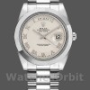 Replica Rolex Day-Date 218206 Konzentrischer Kreis Elfenbein Römische Ziffern Zifferblatt Platin 41MM Herren Replica Uhr Exklusive Herren Replica Uhr online kaufen