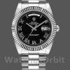 Replica Rolex Day-Date 218239 Black Roman Numerals Dial White Gold 41MM Herren Replica Uhr Exklusive Herren Replica Uhr online kaufen