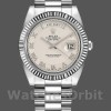 Replica Rolex Day-Date 218239 Ivory Roman Numerals Dial White Gold 41MM Herren Replica Uhr Exklusive Herren Replica Uhr online kaufen