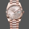 Replica Rolex Day-Date 228235 Sundust Roman Numeral Dial Fluted Bezel 40mm Herren Replica Uhr Exklusive Herren Replica Uhr online kaufen