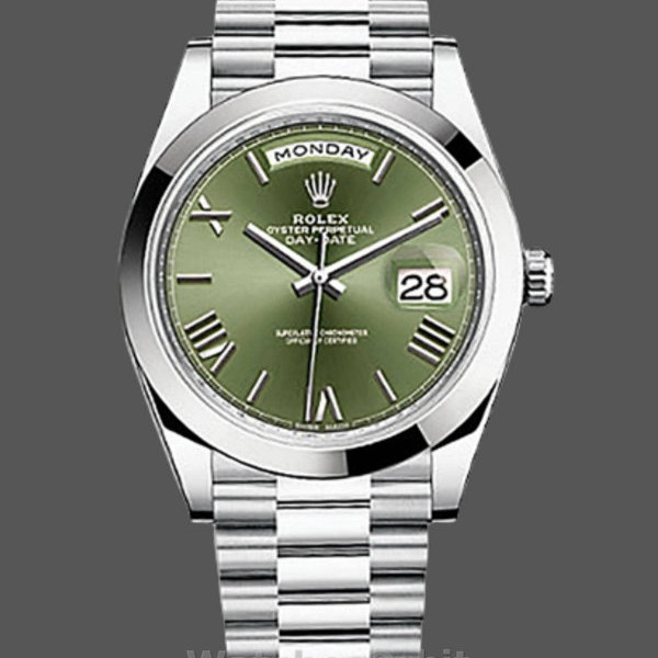 Replica Rolex Day Date 228236 Grün Ideal für Herren