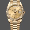 Replica Rolex Day-Date 228238 Champagne Roman Dial Fluted Bezel 40mm Herren Replica Uhr Exklusive Herrenuhr Replica online kaufen