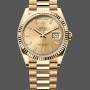 Replica Rolex Day Date 36 Champagne Dial Gelbgold Armband 128238 0132