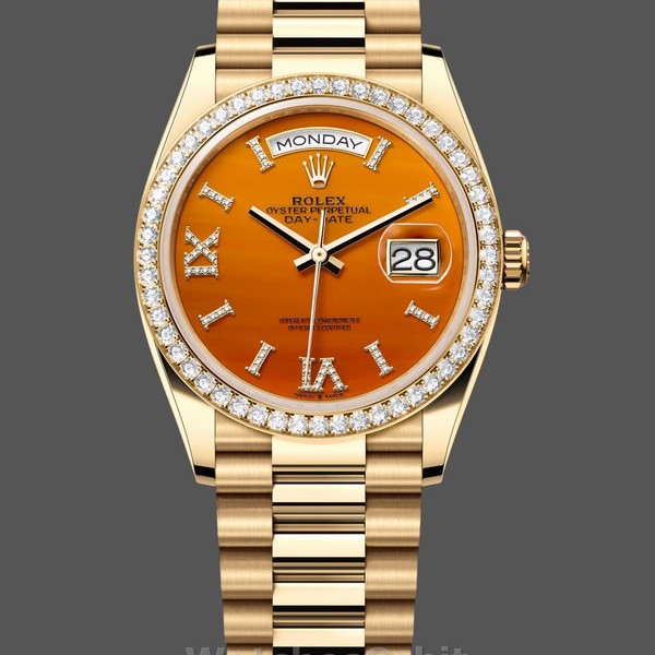 Replica Rolex Day Date 36 President Bracelet 128348RBR 0049 Unisex Uhr Luxuriöse Optik