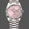 Replica Rolex Day Date 36mm Pink Diamond-Set Dial Fluted Bezel President m128239 0071 Stilvolles Accessoire