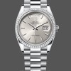Replica Rolex Day Date 36mm Platin und Diamanten Lünette 128396tbr 0004 Hochwertige Nachbildung