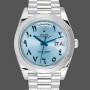 Replica Rolex Day Date President Blue Arabic Dial M228206 0025 Herrenuhr