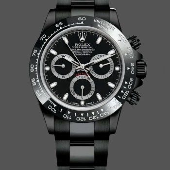 Replica Rolex Cosmograph Daytona 116500LN Carbon Black Coated Limited Edition Uhr