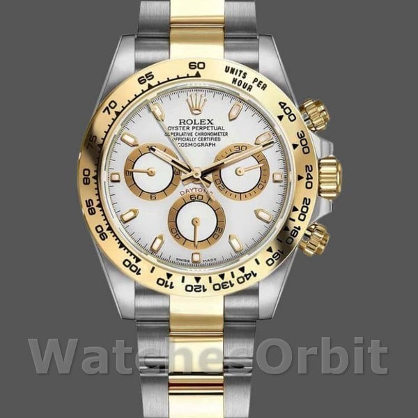 Replica Rolex Cosmograph Daytona 116503 White Index Dial 40MM Herren Replica Uhr Sammlerstück