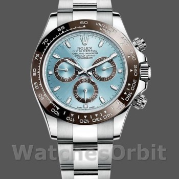 Replica Rolex Cosmograph Daytona 116506 50th Anniversary Ice Blue Dial 40mm Herren Replica Uhr
