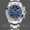Replica Rolex Cosmograph Daytona 116509 Blue Index Dial 40MM Herren Replica Uhr Authentisches Aussehen