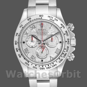 Replica Rolex Cosmograph Daytona 116509 Meteorite Grey Roman Dial 40MM Herren Replica Uhr