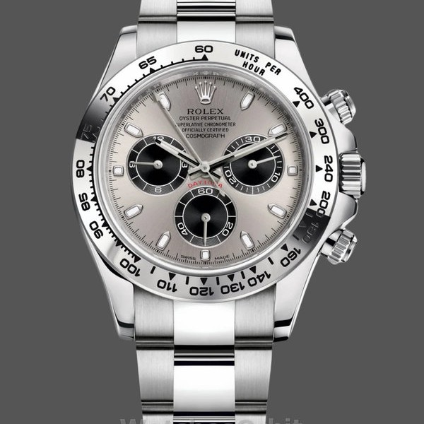 Replica Rolex Cosmograph Daytona 116509 Silver Index Dial 40MM Herren Replica Uhr Exklusive Verarbeitung