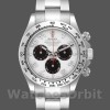 Replica Rolex Cosmograph Daytona 116509 Weißes arabisches Zifferblatt Weißgold 40MM Herren Replica Uhr Authentisches Aussehen