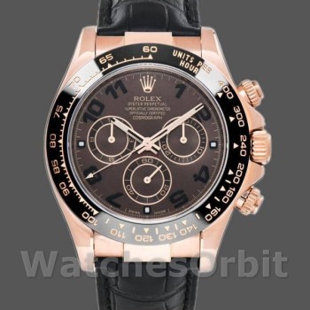 Replica Rolex Cosmograph Daytona 116515 Chocolate Brown Dial 40mm Herren Replica Uhr