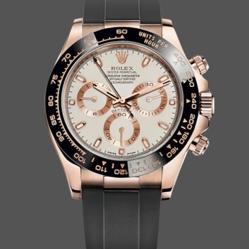 Replica Rolex Cosmograph Daytona 116515LN Everose Gold Ivory Dial 40mm Herren Replica Uhr