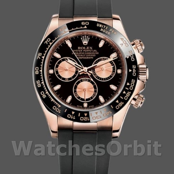 Replica Rolex Cosmograph Daytona 116515LN Rose Gold Black Dial 40mm Herren Replica Uhr, Replica Uhren, Sammlerstück