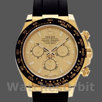 Replica Rolex Cosmograph Daytona 116518 Champagner Zifferblatt Automatik 40mm Herren Replica Uhr
