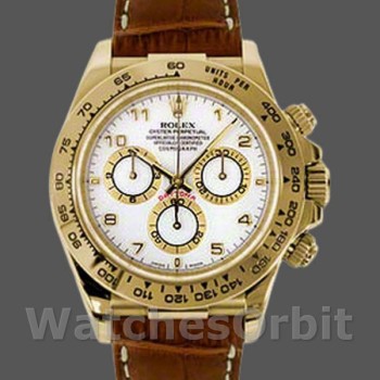 Replica Rolex Cosmograph Daytona 116518 White Dial 40mm Herren Replica Uhr