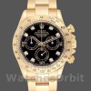 Replica Rolex Cosmograph Daytona 116528 Black Diamond Dial 40MM Herren Replica Uhr Zeitlose Eleganz