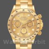 Replica Rolex Cosmograph Daytona 116528 Champagne Diamond Dial 40mm Herren Replica Uhr, Nachbau, Schweizer Handwerkskunst