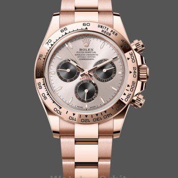 Replica Rolex Cosmograph Daytona 126505 0003 Oyster Armband Rose Champagner Zifferblatt 40mm Herren Replica Uhr