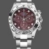 Replica Rolex Cosmograph Daytona 40MM White Gold Rare Rubellite Dial 116509 Herrenuhr Sportliches Design