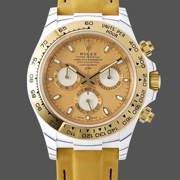 Replica Rolex Cosmograph Daytona DiW Quarz Fiber Luminous Limited Edition 40 mm Perfekte Replik