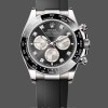 Replica Rolex Cosmograph Daytona Weißgold 126519LN 0004 Bright Black Steel Diamond Schweizer Handwerkskunst