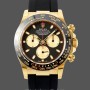 Replica Rolex Daytona 116518LN Black Dial Rubber strap 40mm Herren Replica Uhr