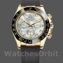 Replica Rolex Daytona 116518LN Rubber Strap MOP Diamond Dial 40mm Herren Replica Uhr