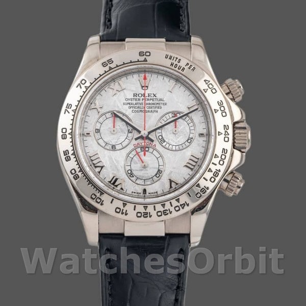 Replica Rolex Daytona 116519 Meteorite Dial Lederarmband 40mm Herren Replica Uhr, Replika Uhren, Klassisches Design