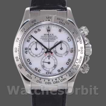 Replica Rolex Daytona 116519 Mother of Pearl Arabic Dial 40mm Herren Replica Uhr