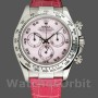 Replica Rolex Daytona 116519 Rose MOP Arabic Pink Strap 40mm Herren Replica Uhr