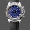 Replica Rolex Daytona 116519 Weißgold Blau Granat Disc Diamant Markierung Herrenuhr Elegantes Design