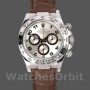 Replica Rolex Daytona 116519 White Gold Racing Dial Brown Leather strap 40mm Herren Replica Uhr