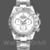 Replica Rolex Daytona 116520 Edelstahlgehäuse Weißes Zifferblatt 40MM Herren Replica Uhr Stilvolles Accessoire