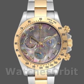 Replica Rolex Daytona 116523 Edelstahl Black MOP Zifferblatt 40mm Herren Replica Uhr