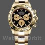 Replica Rolex Daytona 116528 Gelbgold Schwarz Paul Newman Zifferblatt 40mm Herren Replica Uhr
