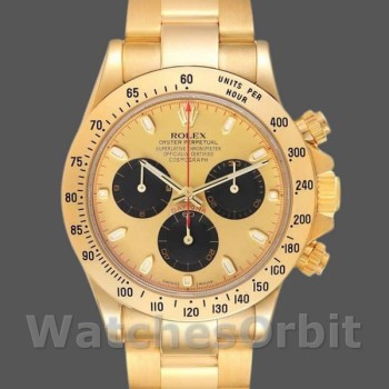 Replica Rolex Daytona 116528 Gelbgold Champagner Zifferblatt 40mm Herren Replica Uhr