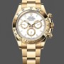 Replica Rolex Daytona 126508 0001 18K Gelbgold Weißes Zifferblatt Replica Uhr